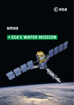 esa`s water mission