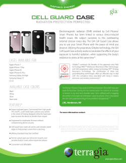 Cell Guard Case Flyer
