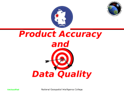 E040 Digital Data Quality and Accuracy