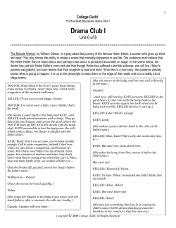 Unit 6 - College Guild