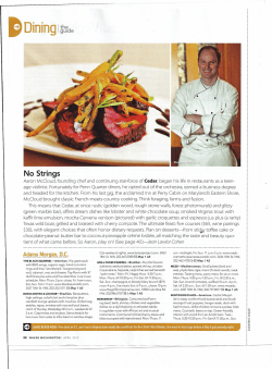 DDiningI~~`ide - Cedar Restaurant