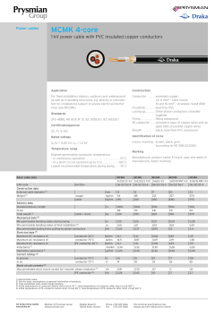 MCMK 4-core - Draka Keila Cables