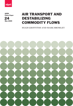 Air Transport and Destabilizing Commodity Flows