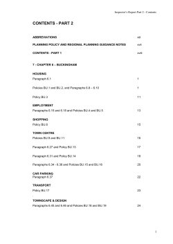 1 CHAPTER 1 - SUMMARY - Aylesbury Vale District Council