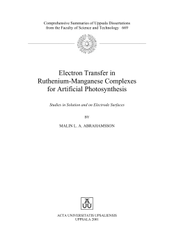 Electron Transfer in Ruthenium-Manganese Complexes
