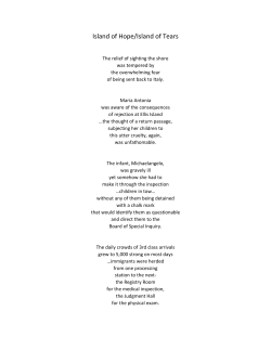 Island of Hope/Island of Tears