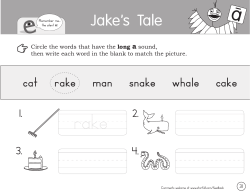 Jake`s Tale
