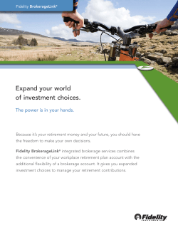 Fidelity Brokerage Summary Information