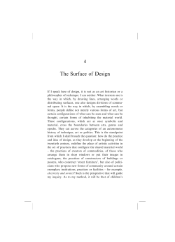 The Surface of Design by Jacques Ranci&egrave;re