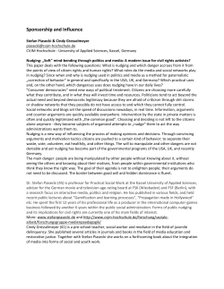 Sponsorship and Influence