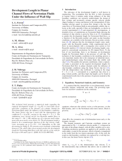Development Length in Planar Channel Flows of Newtonian Fluids