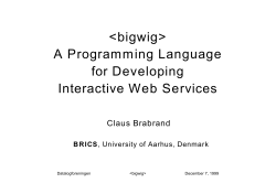 bigwig - brics