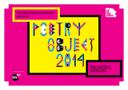 PRE-WRiTing EXERCisEs - The Red Room Company