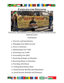 Financial Handbook for Families Facing