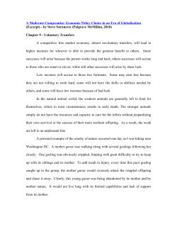 Chapter 9 - The International Economics Study Center