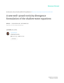 A new well-posed vorticity divergence formulation of the