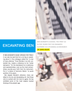 excavating ben