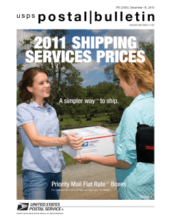 Front Cover - about USPS