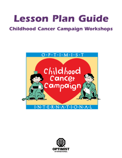 CCC Lesson Plan Guide - Optimist International