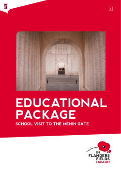 Menin Gate - In Flanders Fields Museum
