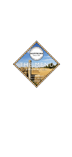 THE MENU - Huffkins