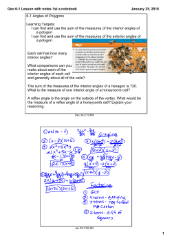 Geo 6-1 Lesson with notes 1st a.notebook