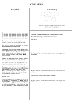 Enscenering - Popkoor Zuilen