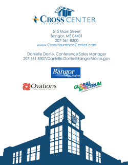 Convention Center General Info Packet