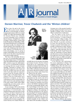 Doreen Warriner, Trevor Chadwick and the