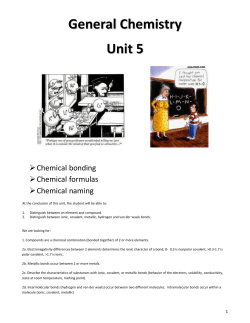 Unit 5 Notes Packet - Solon City Schools