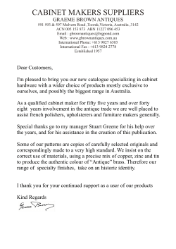 CABINET MAKERS SUPPLIERS