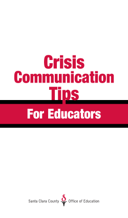 Crisis Communication Tips For Educators