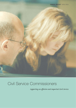 OCSC A/Report pdf - Civil Service Commission
