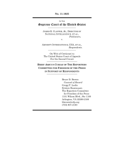 journalists - Reporters Committee for Freedom of the Press