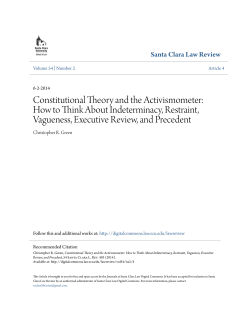 Constitutional Theory and the Activismometer
