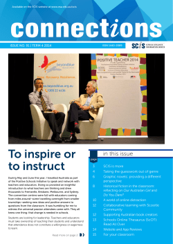 Connections Issue 91 - SCIS - Education Services Australia