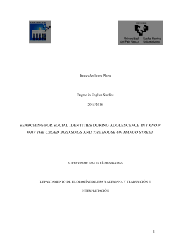 searching for social identities during adolescence in i know