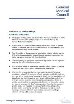 CE Decision Guidance - Annex F - Undertakings