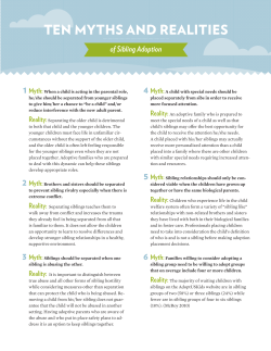 ten myths and realities - Florida`s Center for Child Welfare