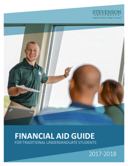 Financial Aid Award Guide Traditional