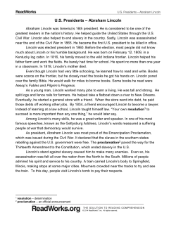 U.S. Presidents – Abraham Lincoln