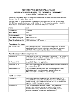 Immigration report 1001965