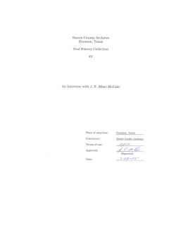 Persons Mentioned in OH2 &ndash; JE &ldquo;Mac&rdquo; McCain