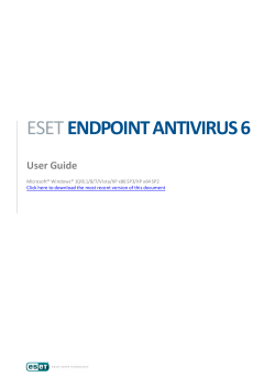 ESET Endpoint Antivirus 6
