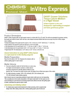 InVitro Express - Oasis Grower Solutions