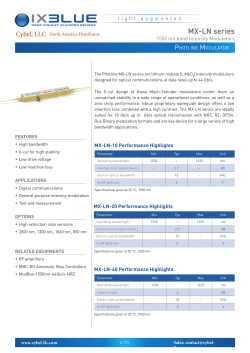 MX-LN series - Cybel-LLC