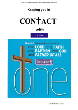 - Luton Central Baptist Church