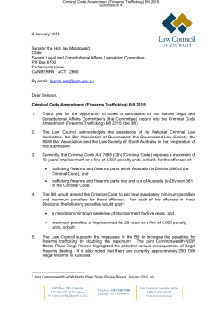 Submission - Parliament of Australia