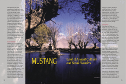 Mustang: Land of Ancient Cultures and Scenic Wonders