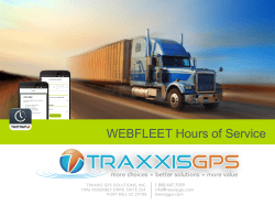 - Traxxis GPS